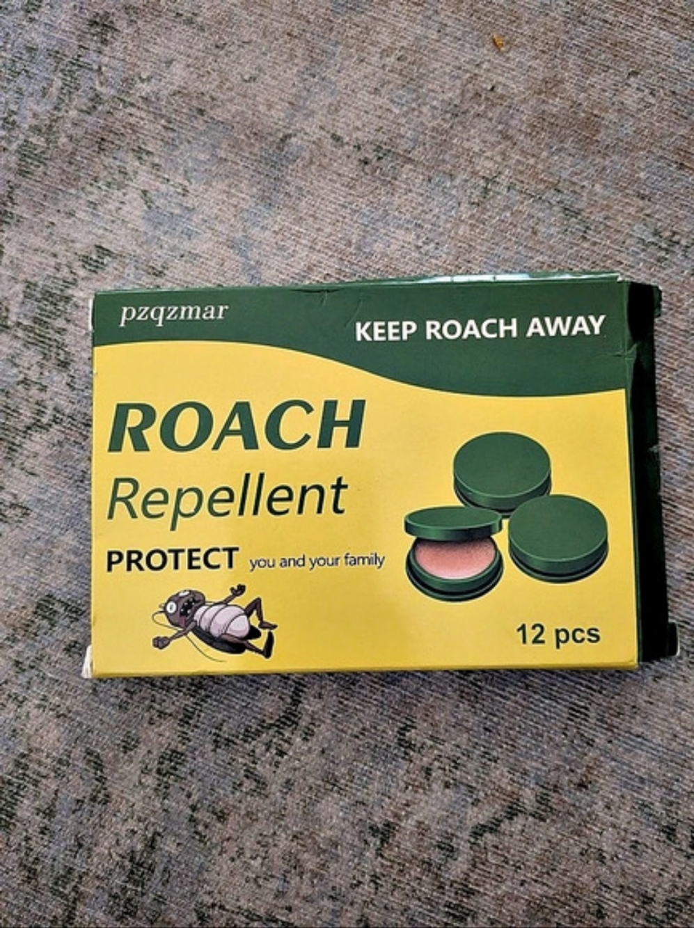 New Pack Of 12 Raid Roach Repellent
